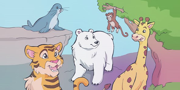 Tegneworkshop med vilde dyr